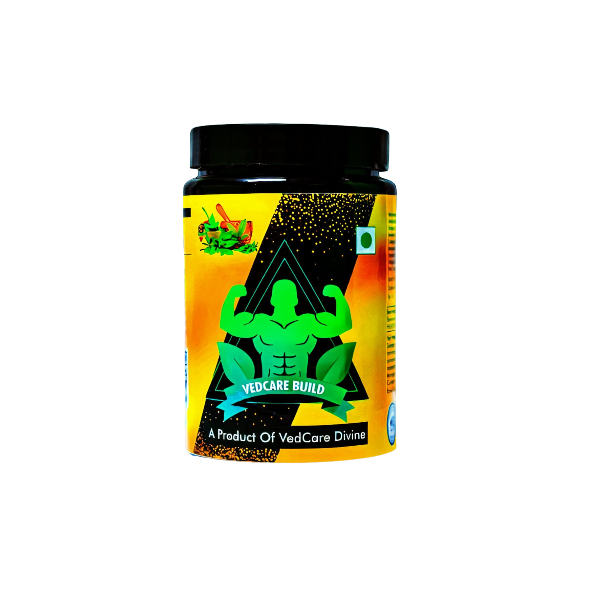 Vedcare Gold 💥वेदकेयर बिल्ड गोल्ड&nbsp; (1 month 4kg to 12 kg Weight Gain + MuscleMass ) 47 Herbs🌾🪸🫘🥜🫚